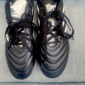 ADIDAS GOLETO V111 BLACK SOCCER CLEATS SZ 7.5 EC